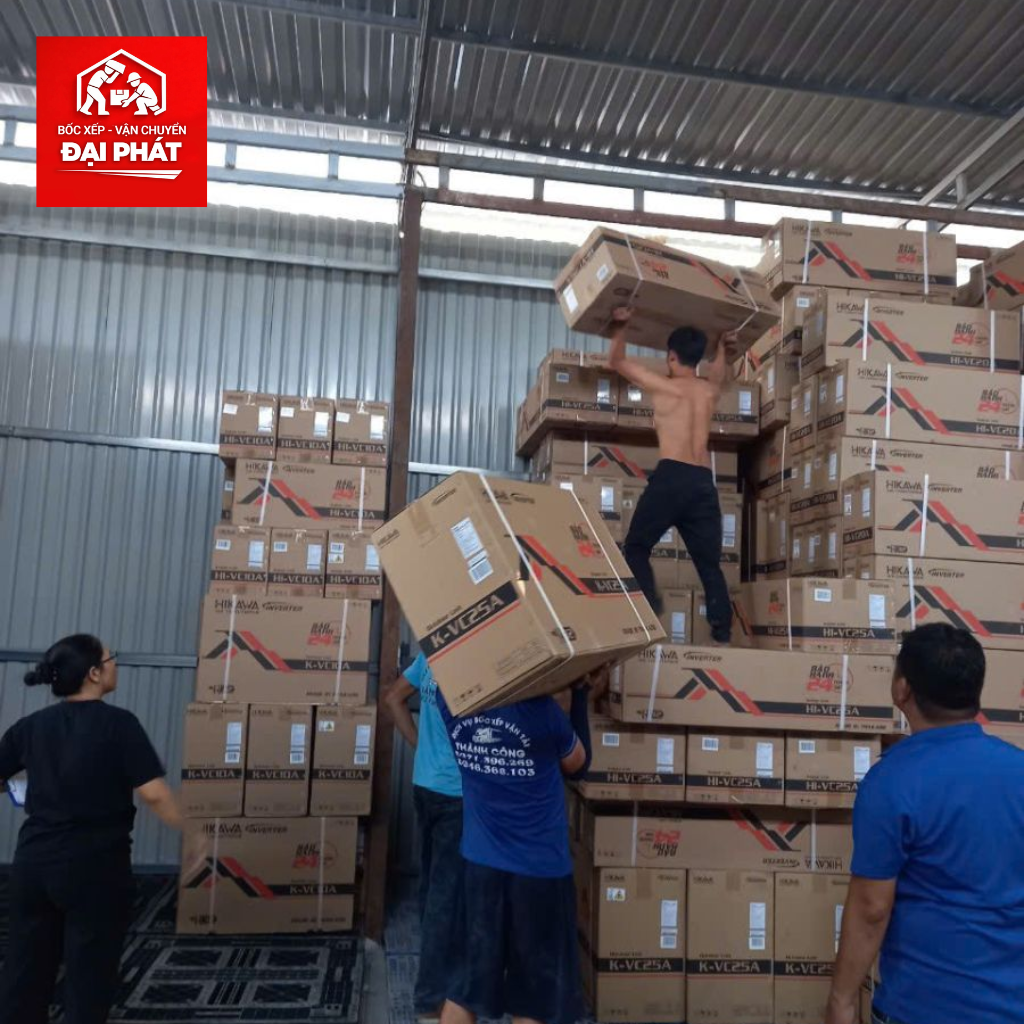 Dịch vụ bốc xếp trọn gói phường Bạch Mai