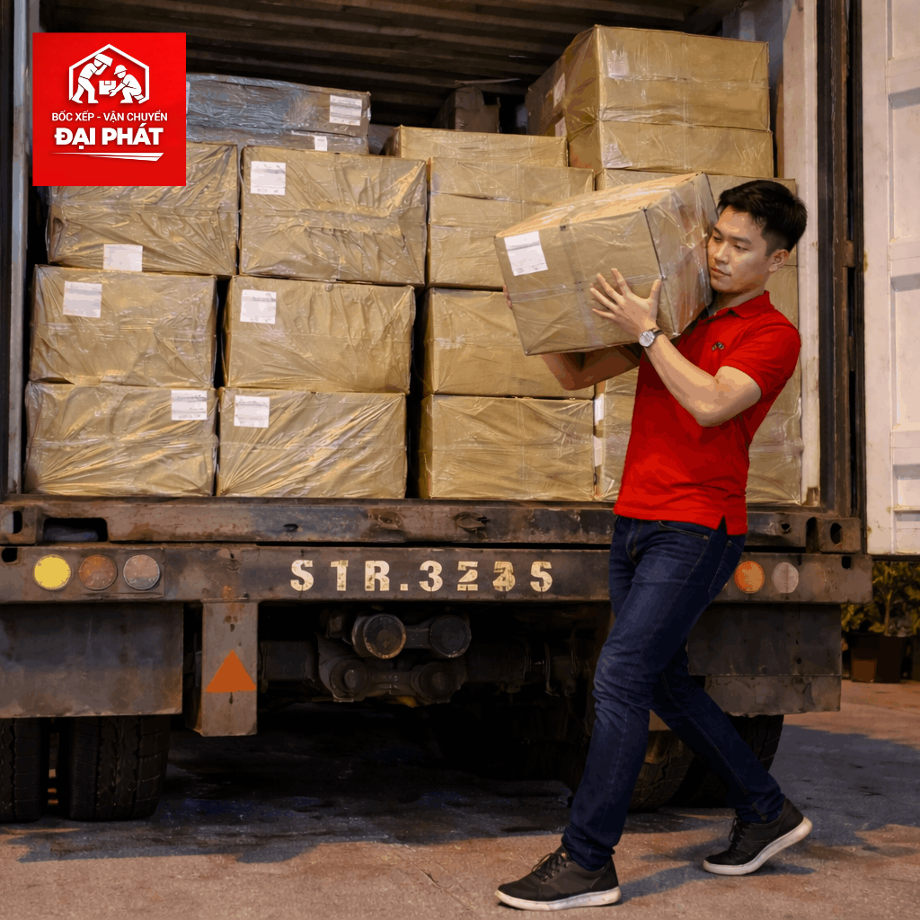 Dịch vụ bốc xếp trọn gói phường Bạch Mai