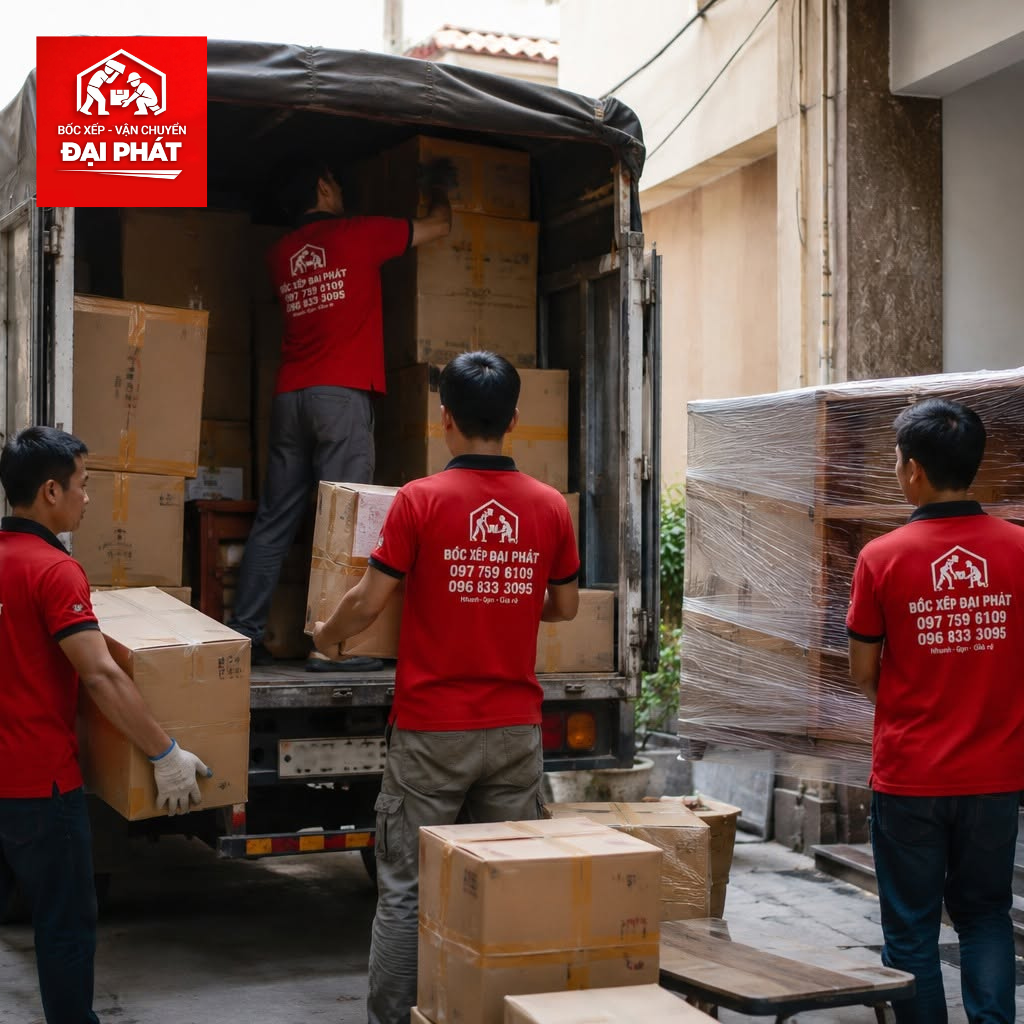 Dịch vụ bốc xếp trọn gói phường Đống Đa