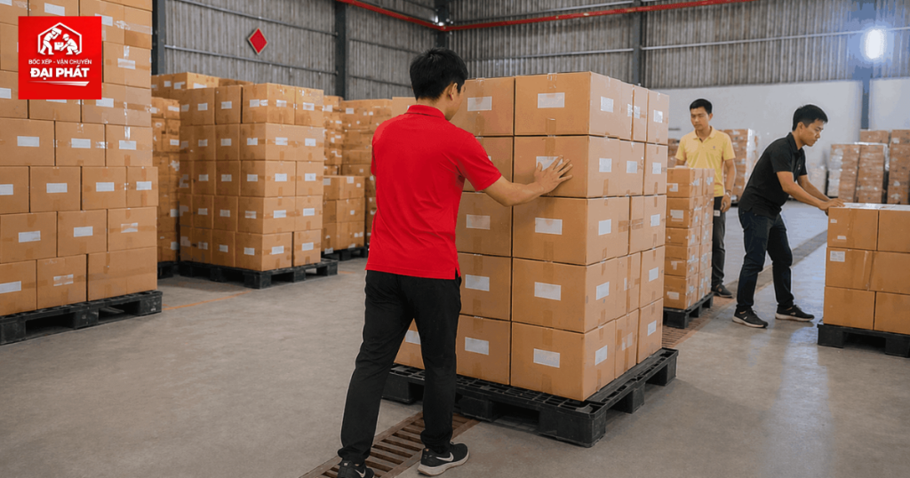 Dịch vụ bốc xếp trọn gói phường Giảng Võ
