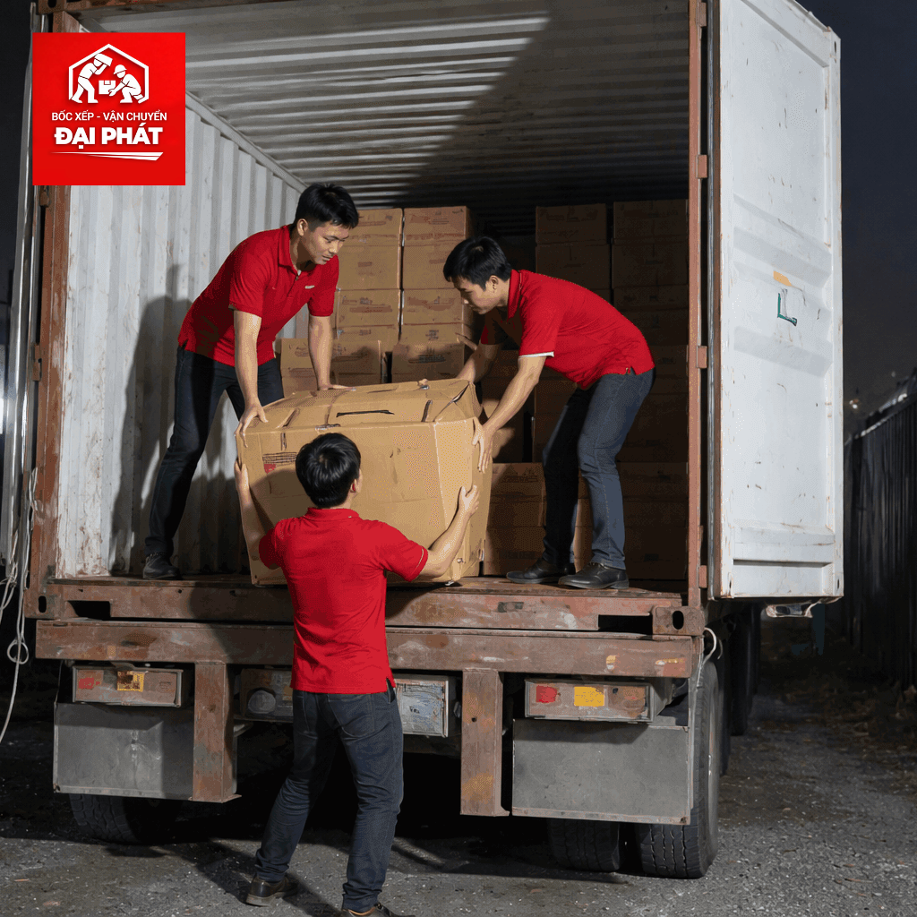Dịch vụ bốc xếp trọn gói phường Giảng Võ