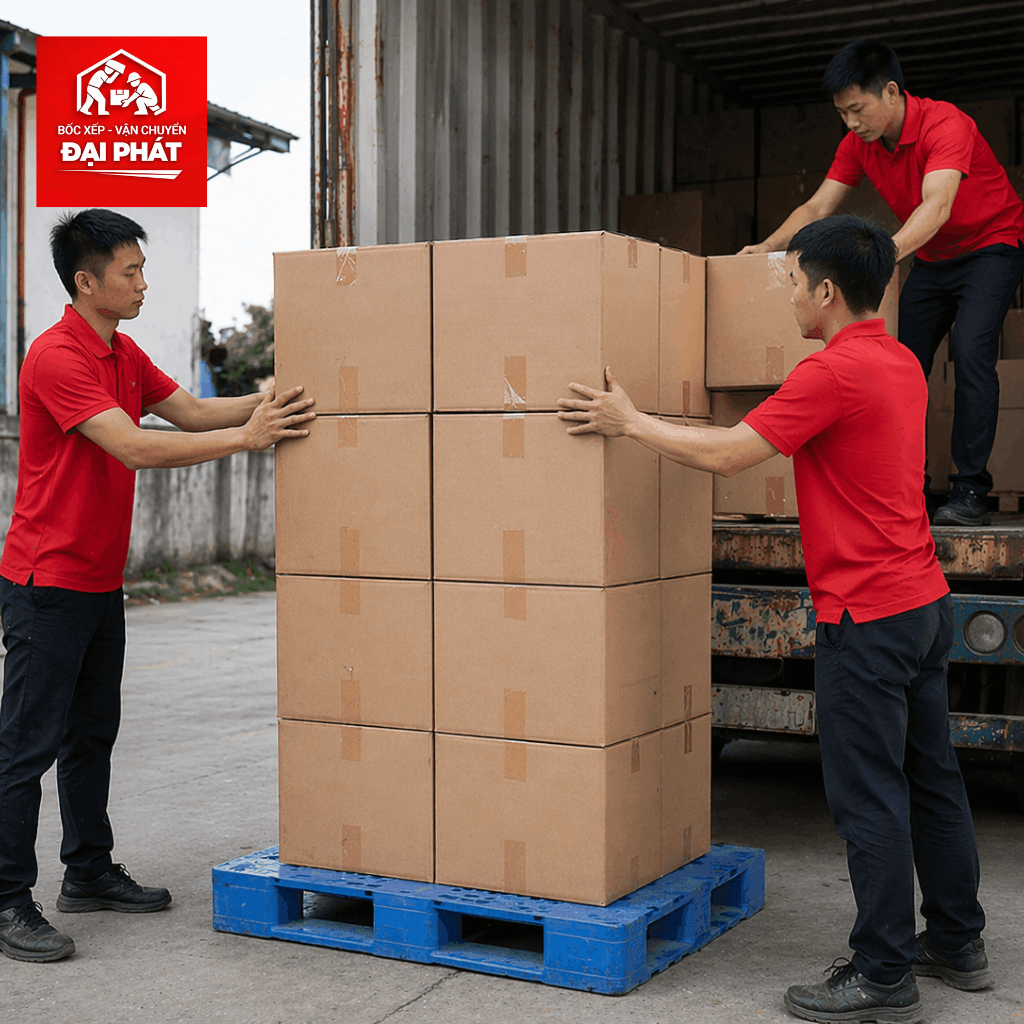 Dịch vụ bốc xếp trọn gói phường Ngọc Hà