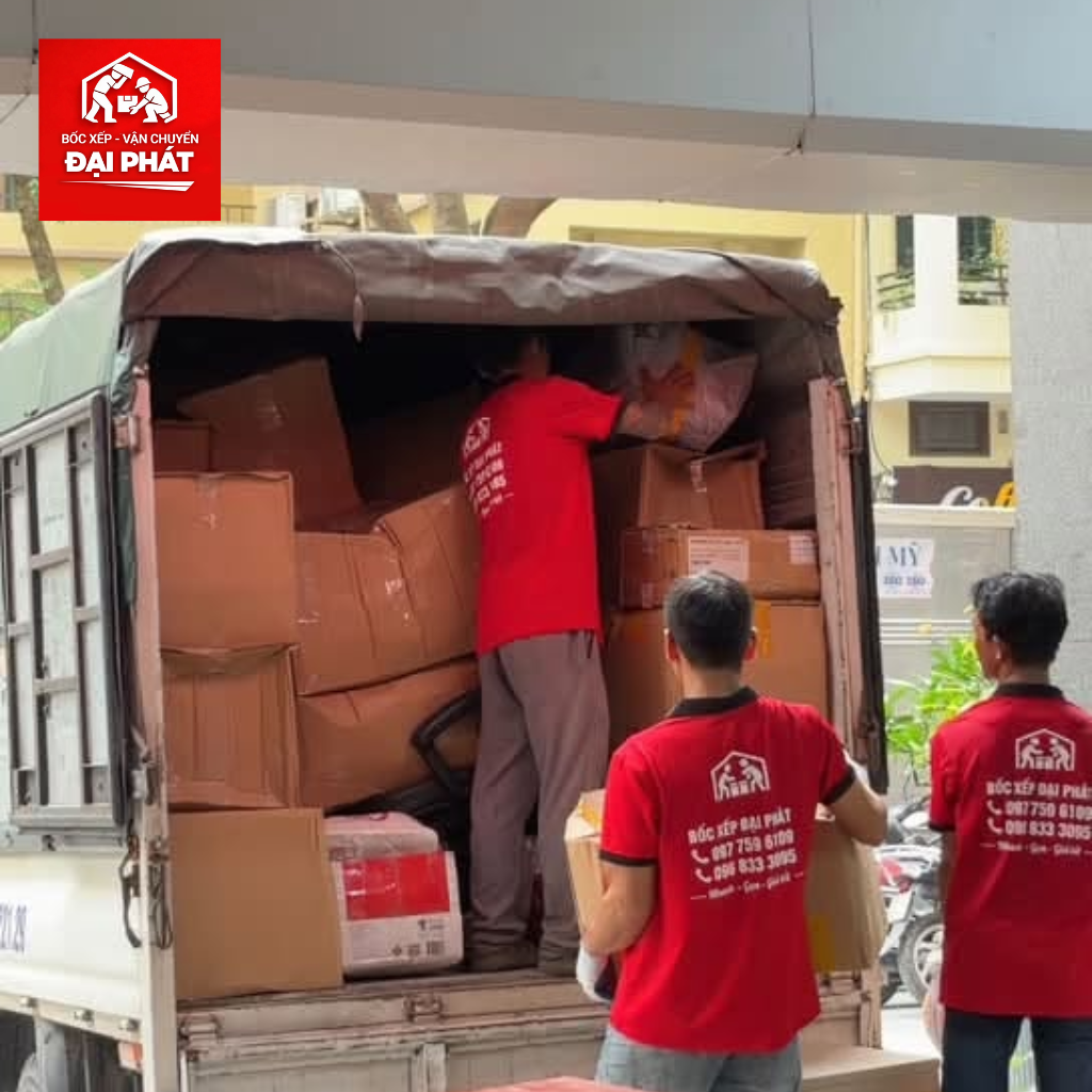 Dịch vụ bốc xếp trọn gói phường Hoàng Mai