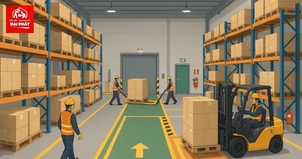 Dịch vụ bốc xếp trọn gói phường Hồng Hà
