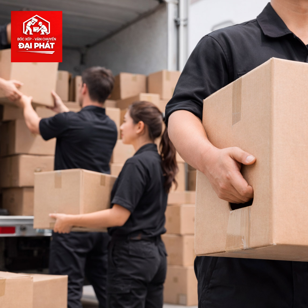 Dịch vụ bốc xếp trọn gói phường Hồng Hà