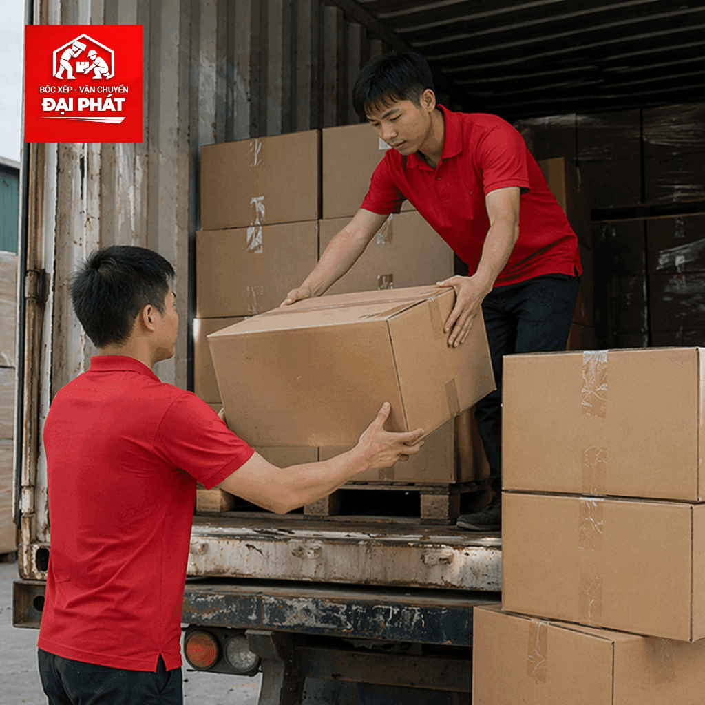 Dịch vụ bốc xếp trọn gói phường Hồng Hà