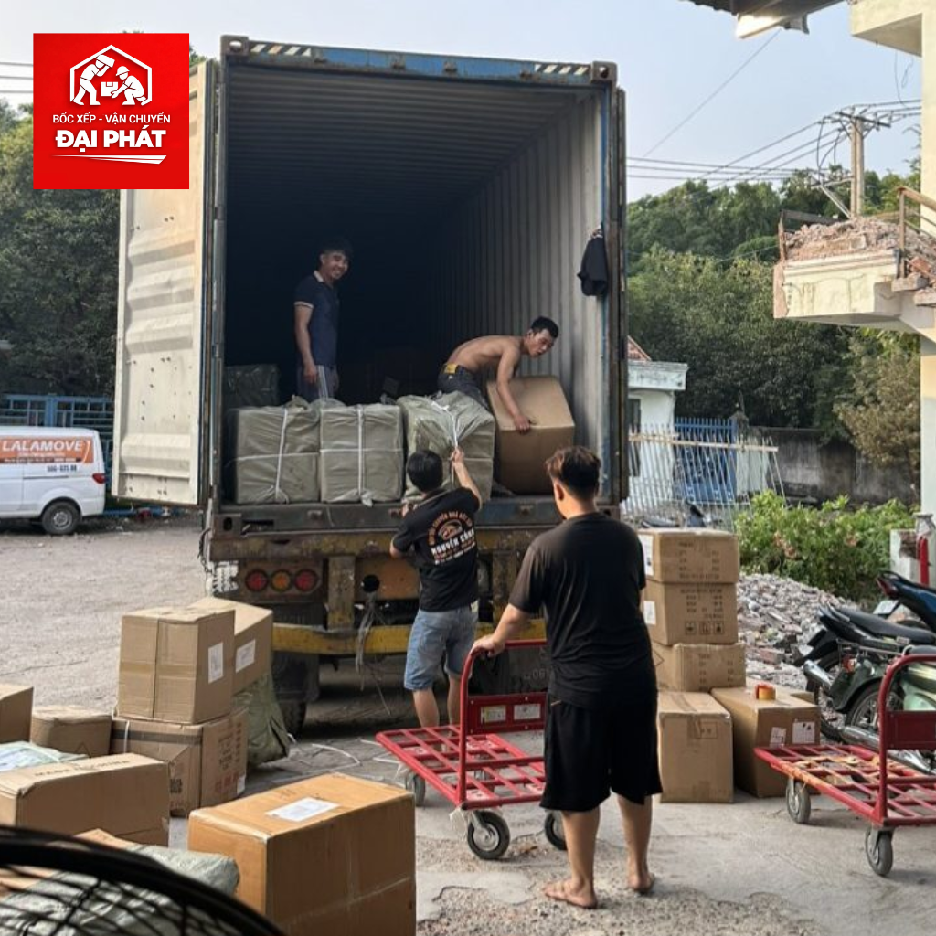 Dịch vụ bốc xếp trọn gói phường Láng