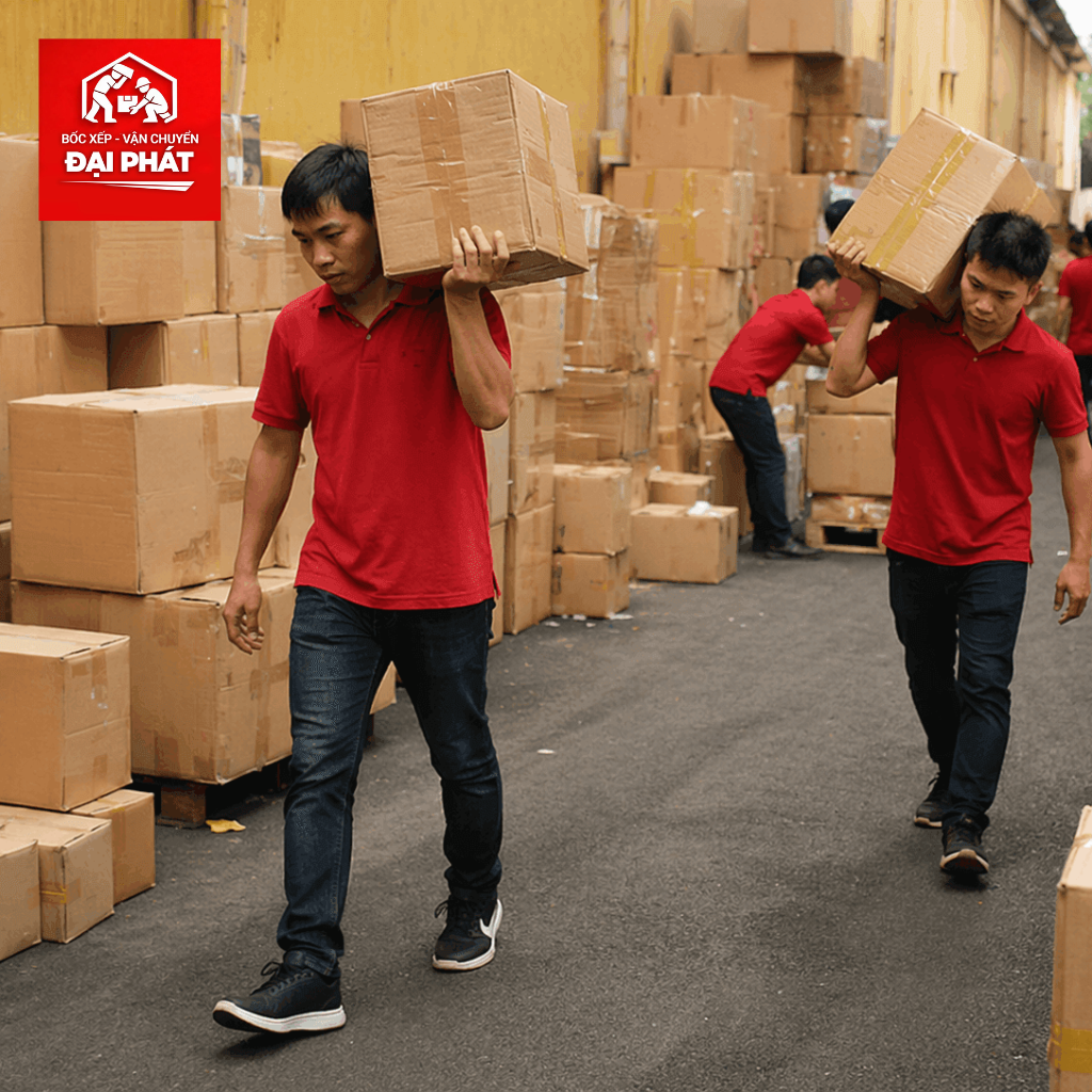 Dịch vụ bốc xếp trọn gói phường Lĩnh Nam